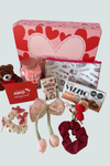 Box Aniversario con beauty essentials y chocolate Florita Bonita