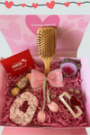 Regalo de aniversario con espejo y peine de bambú Florita Bonita