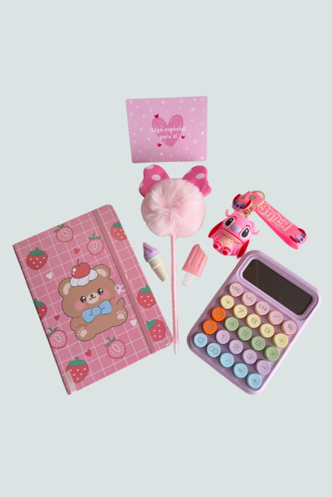 Caja Box Rosa con Bon o Bon sabor rosa - Florita Bonita