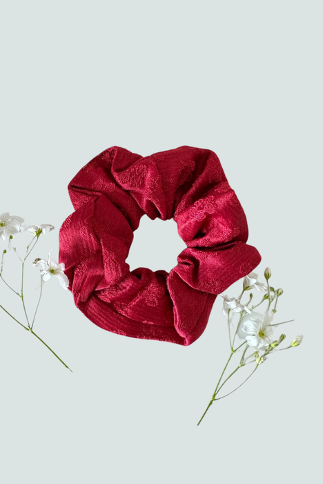 Colet con diseño para el cabello color rojo - Florita Bonita